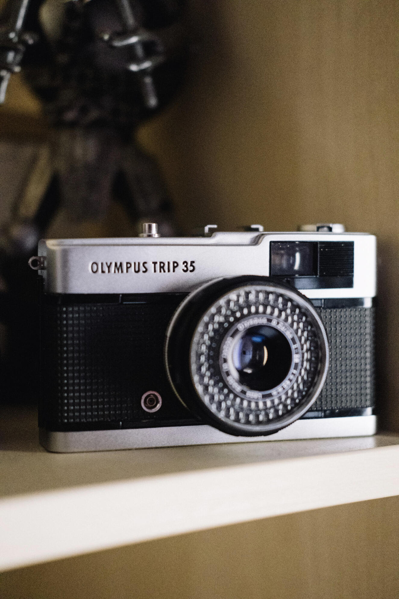 an olympus camera