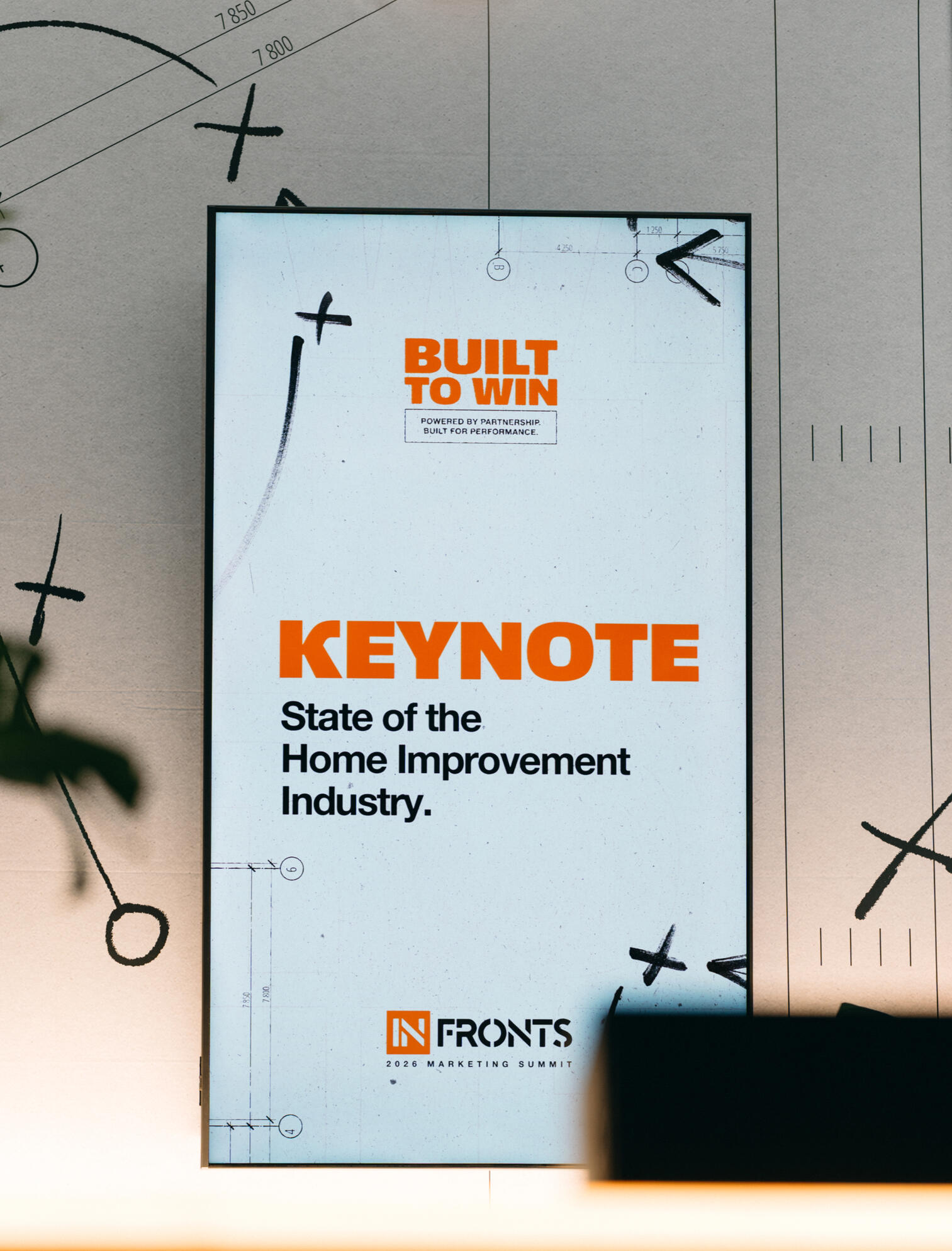indoor conference keynote sign